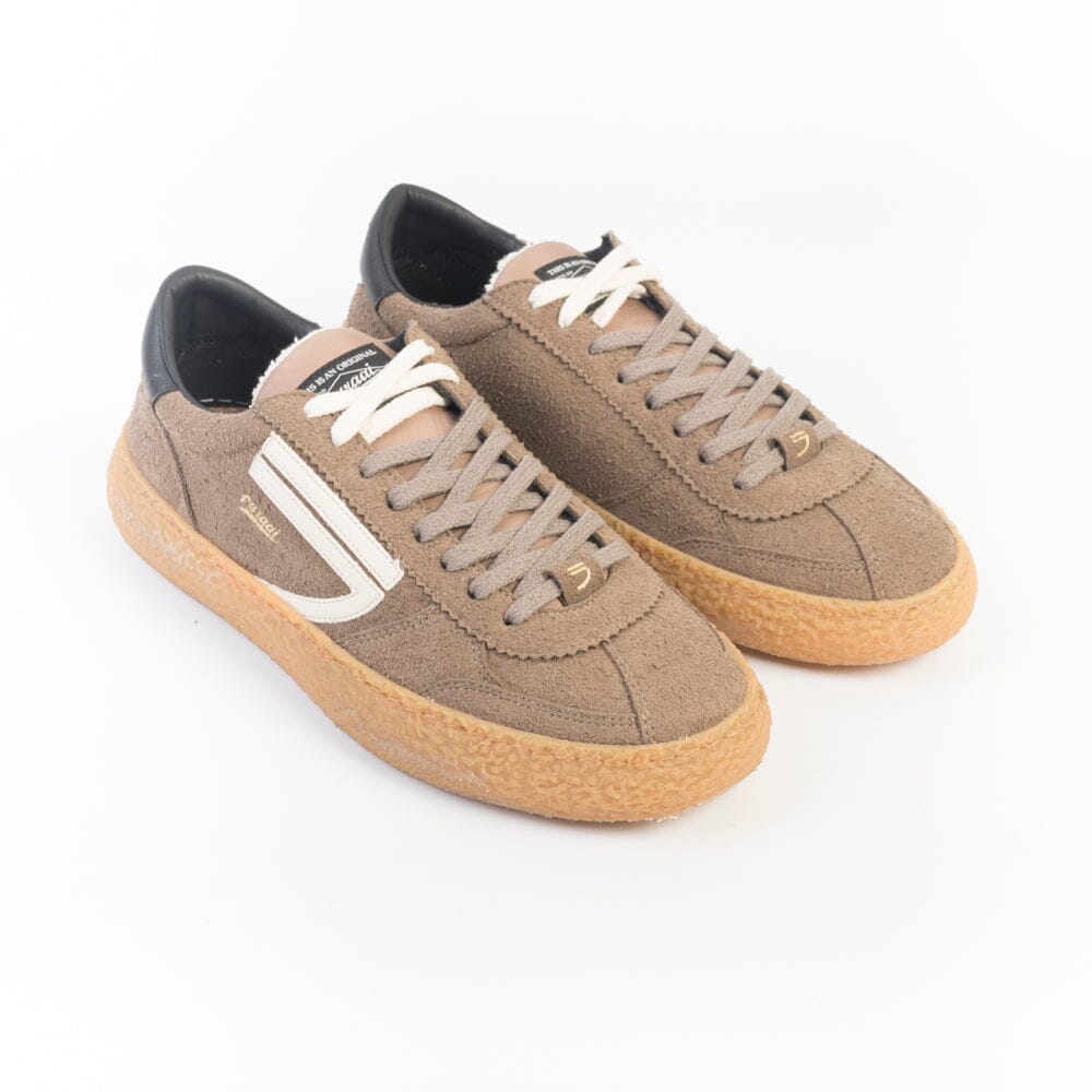 PURAAI - Sneakers Vintage - 101V-071 - Bayles Tortora Scarpe Uomo PURAAI - Collezione Uomo