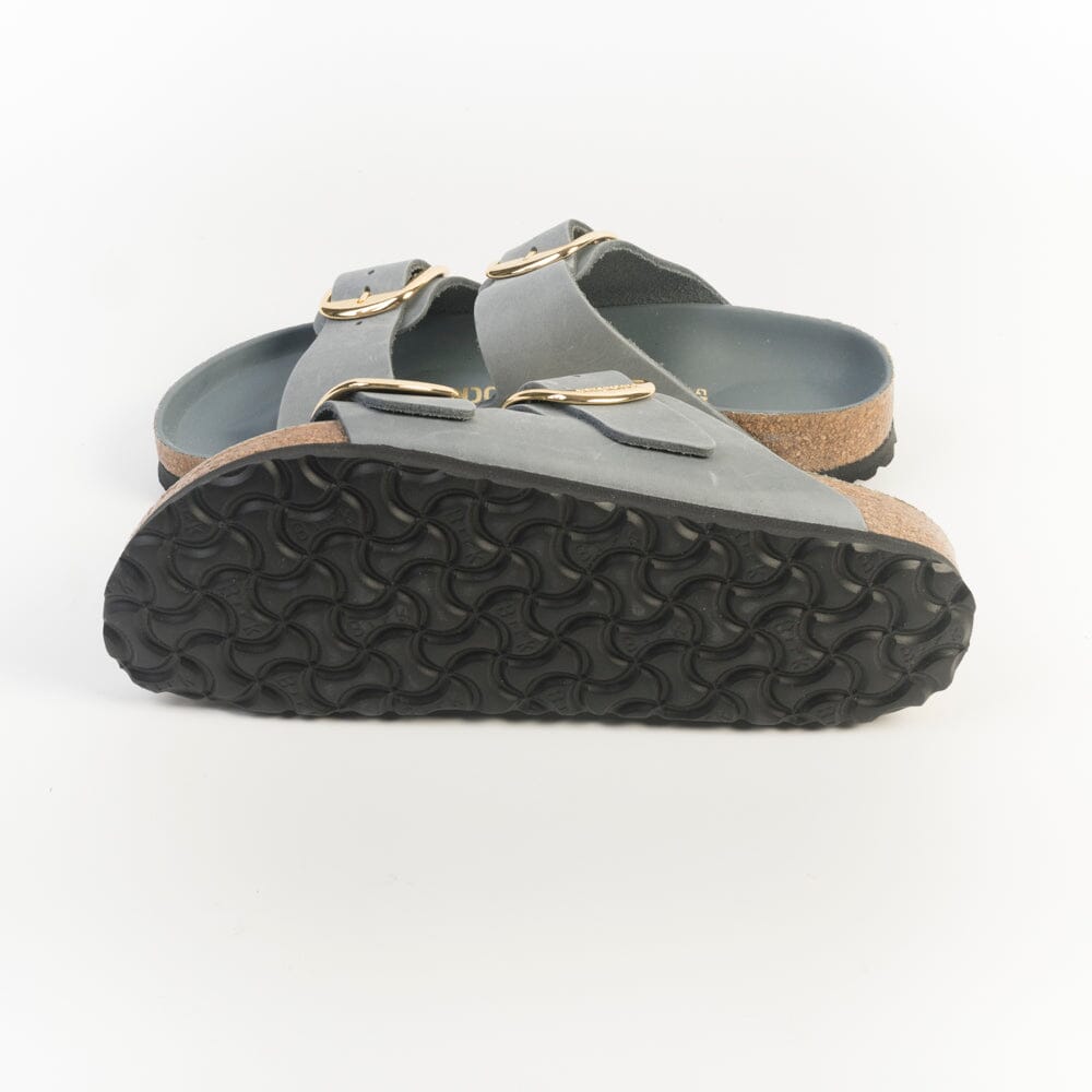 BIRKENSTOCK - Sandali bassi - 1032071 - Arizona Big Buckle - Grigio Basalt Scarpe Donna BIRKENSTOCK