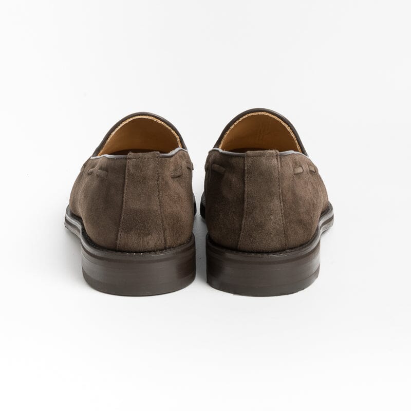 BERWICK 1707 - 8491 - Mocassino Nappine - Camoscio Testa di Moro Scarpe Uomo Berwick 1707
