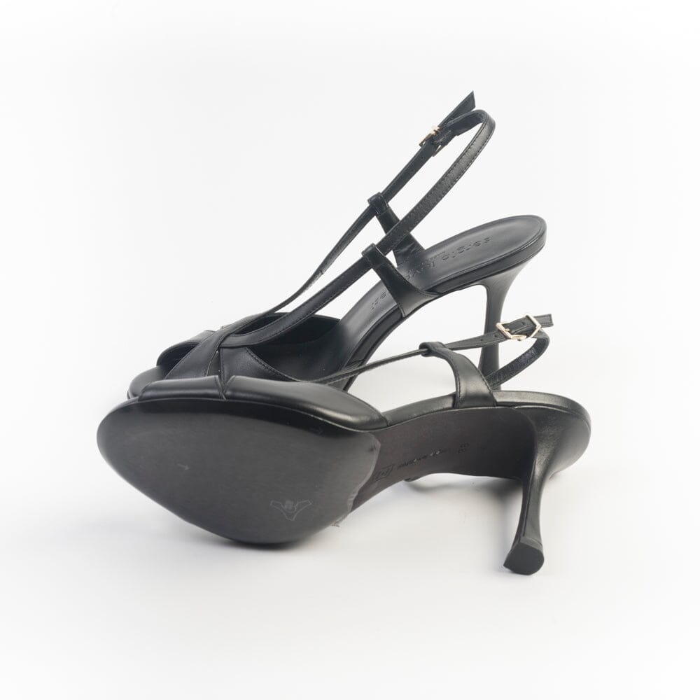 SERGIO LEVANTESI - Sandali con Tacco - HAIDE6 - Nero Scarpe Donna SERGIO LEVANTESI