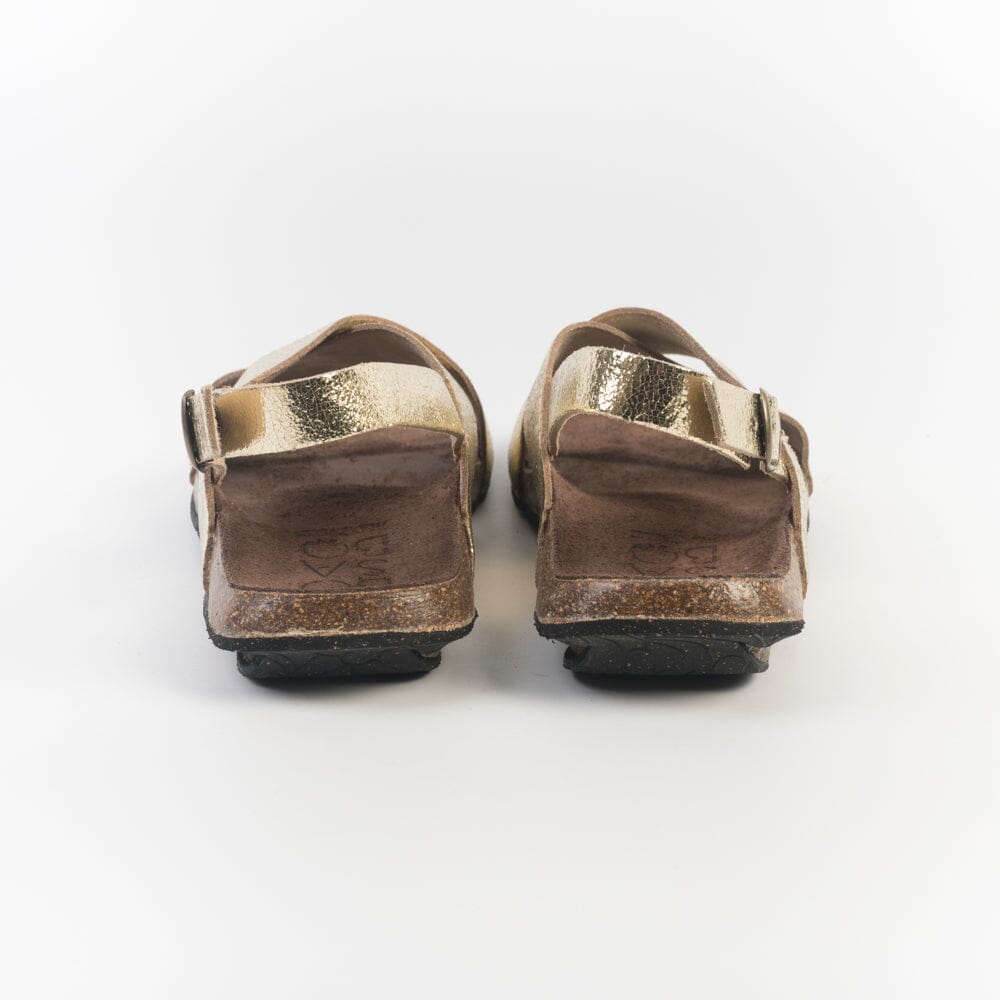 BOSABO - Sandali bassi - 396 - Old Metal Gold Scarpe Donna BOSABO
