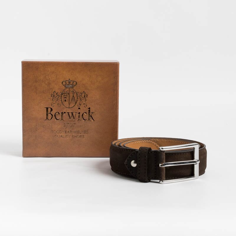 BERWICK 1707 - Cintura - Camoscio - Janus Pluoch Accessori Uomo Berwick 1707