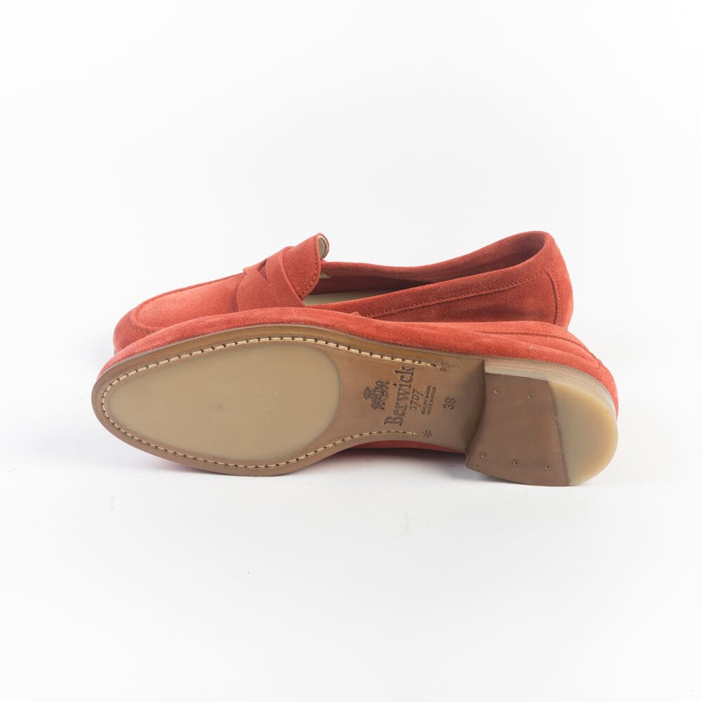 BERWICK 1707 - Mocassino Donna 10113 - Rosso Spicy Scarpe Donna BERWICK 1707 - Collezione Donna