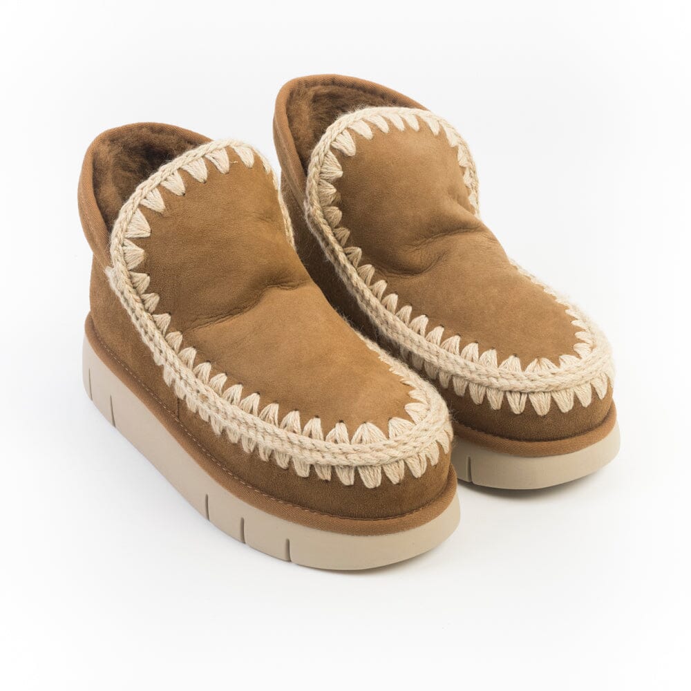 MOU - Stivaletto - Bounce - 531009A - Camoscio - Cognac Scarpe Donna Mou