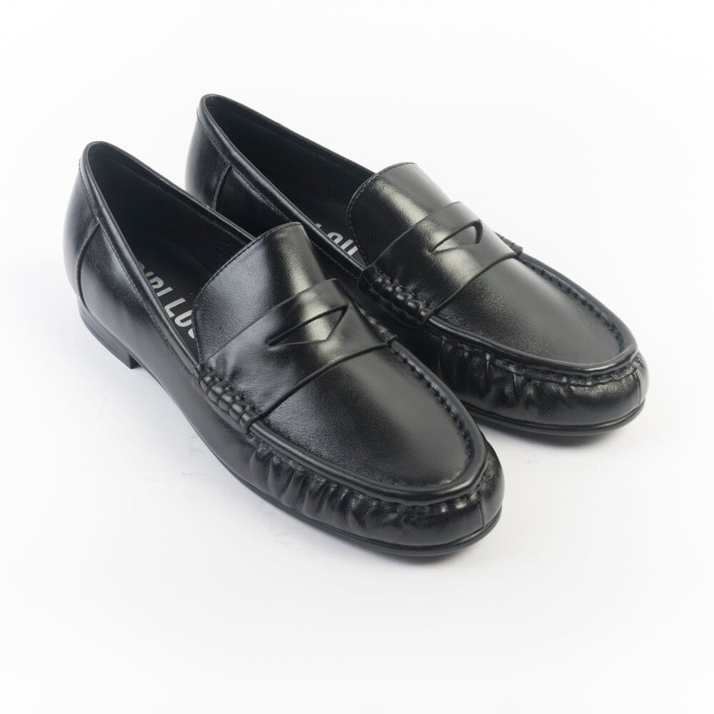 BIBI LOU Moccasin 661Z912 Black Leather - Main Image