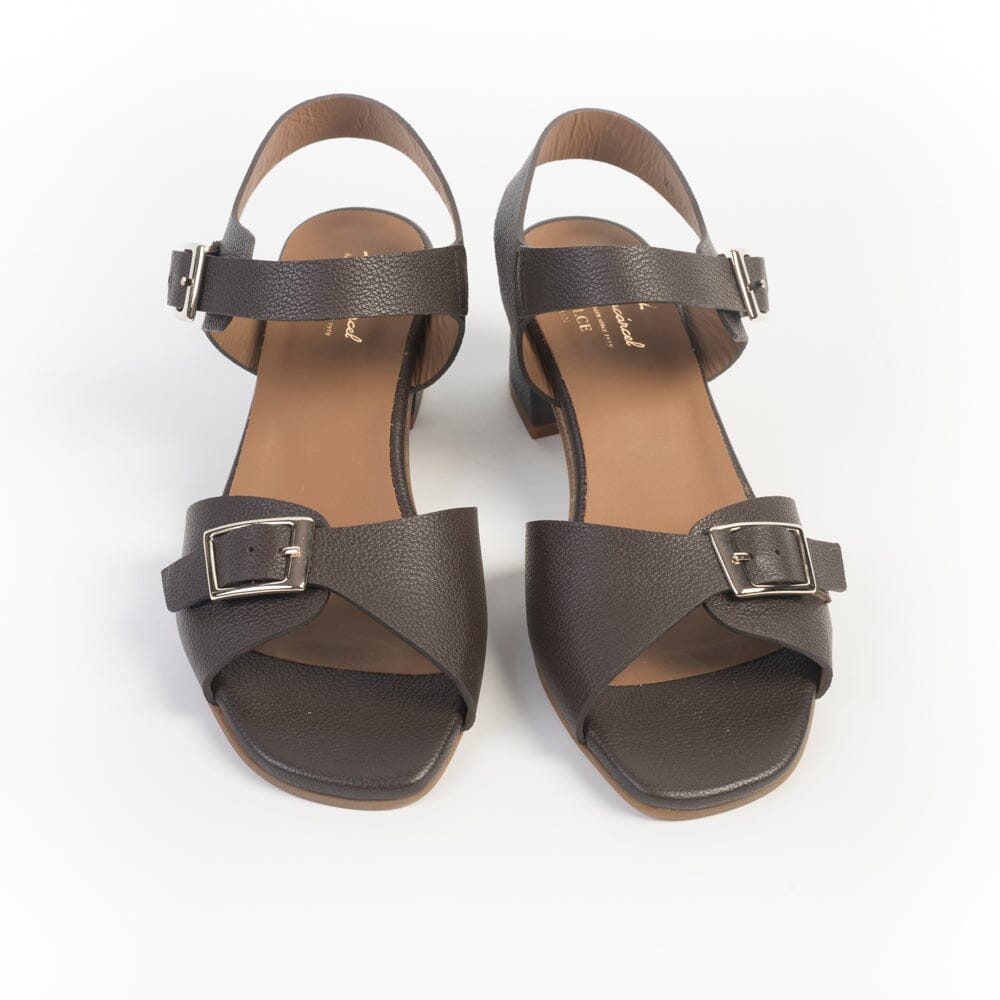JUAN LACARCEL - Sandali con Tacco - X2545 - Santa Cruz - Choco Scarpe Donna JUAN LACARCEL - Collezione Donna