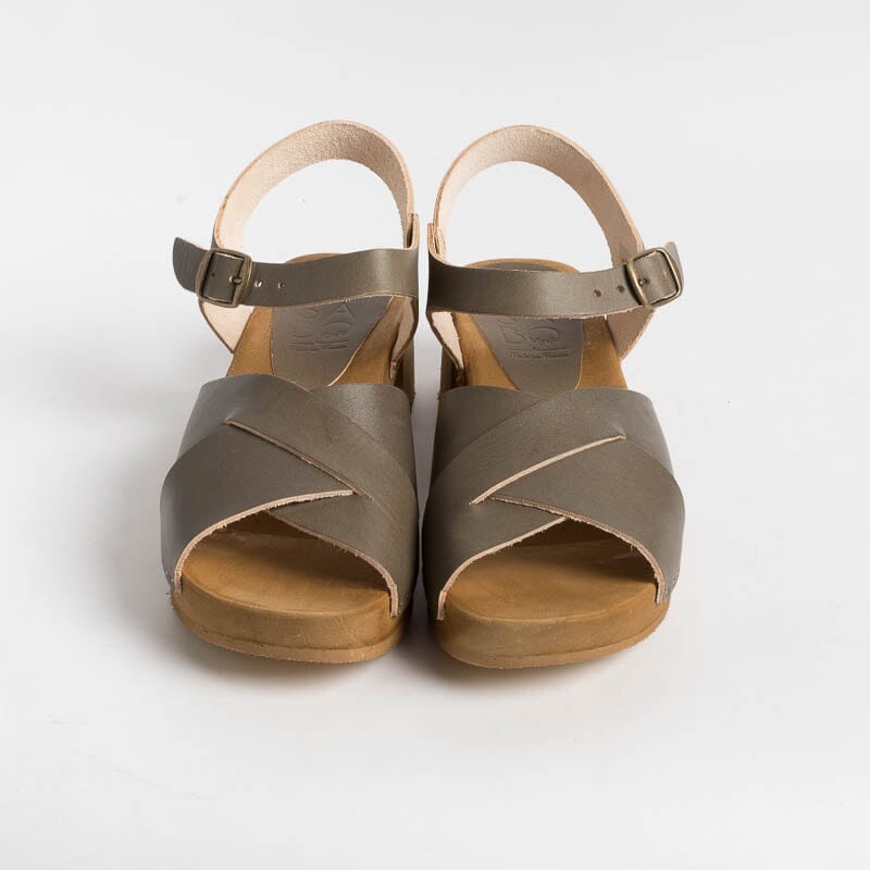 BOSABO - Sandalo - 457 - Kaki Scarpe Donna BOSABO