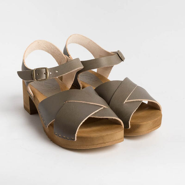 BOSABO - Sandalo - 457 - Kaki Scarpe Donna BOSABO