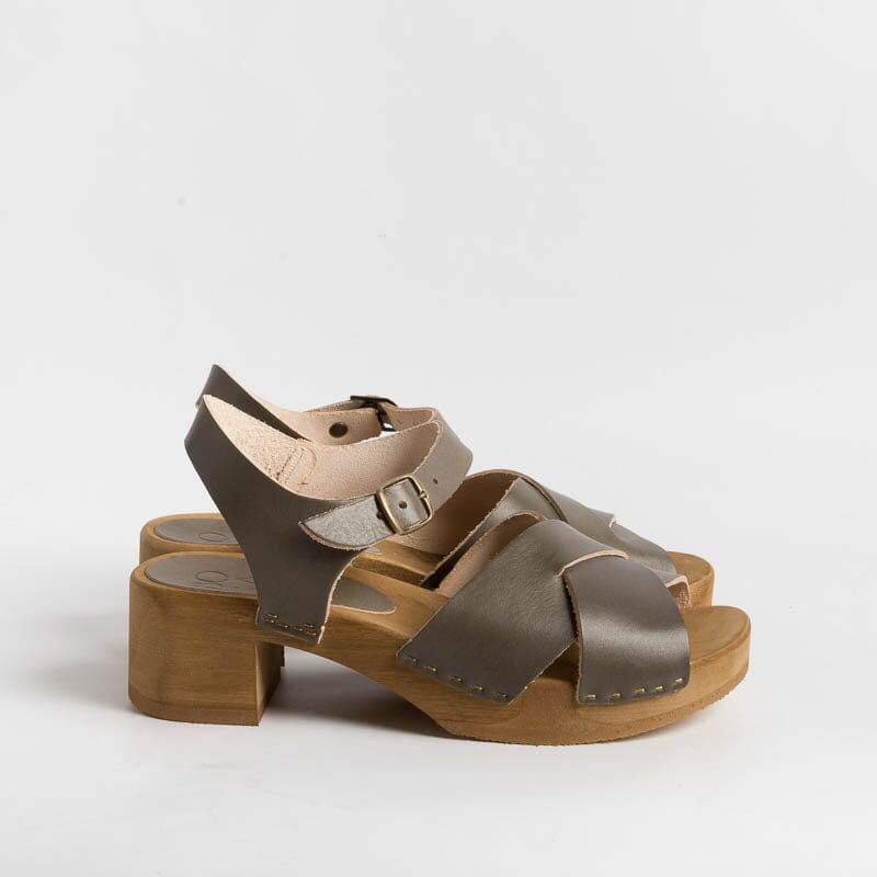 BOSABO - Sandalo - 457 - Kaki Scarpe Donna BOSABO