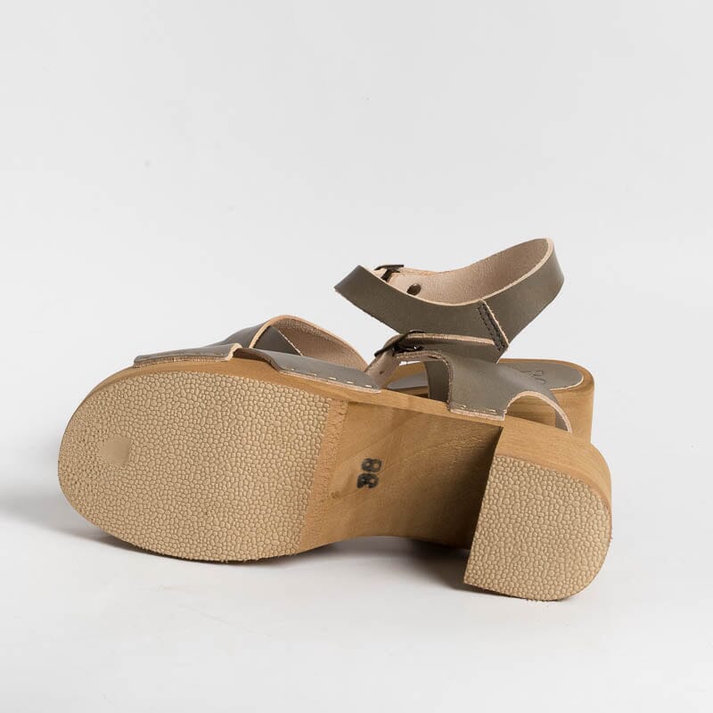 BOSABO - Sandalo - 457 - Kaki Scarpe Donna BOSABO