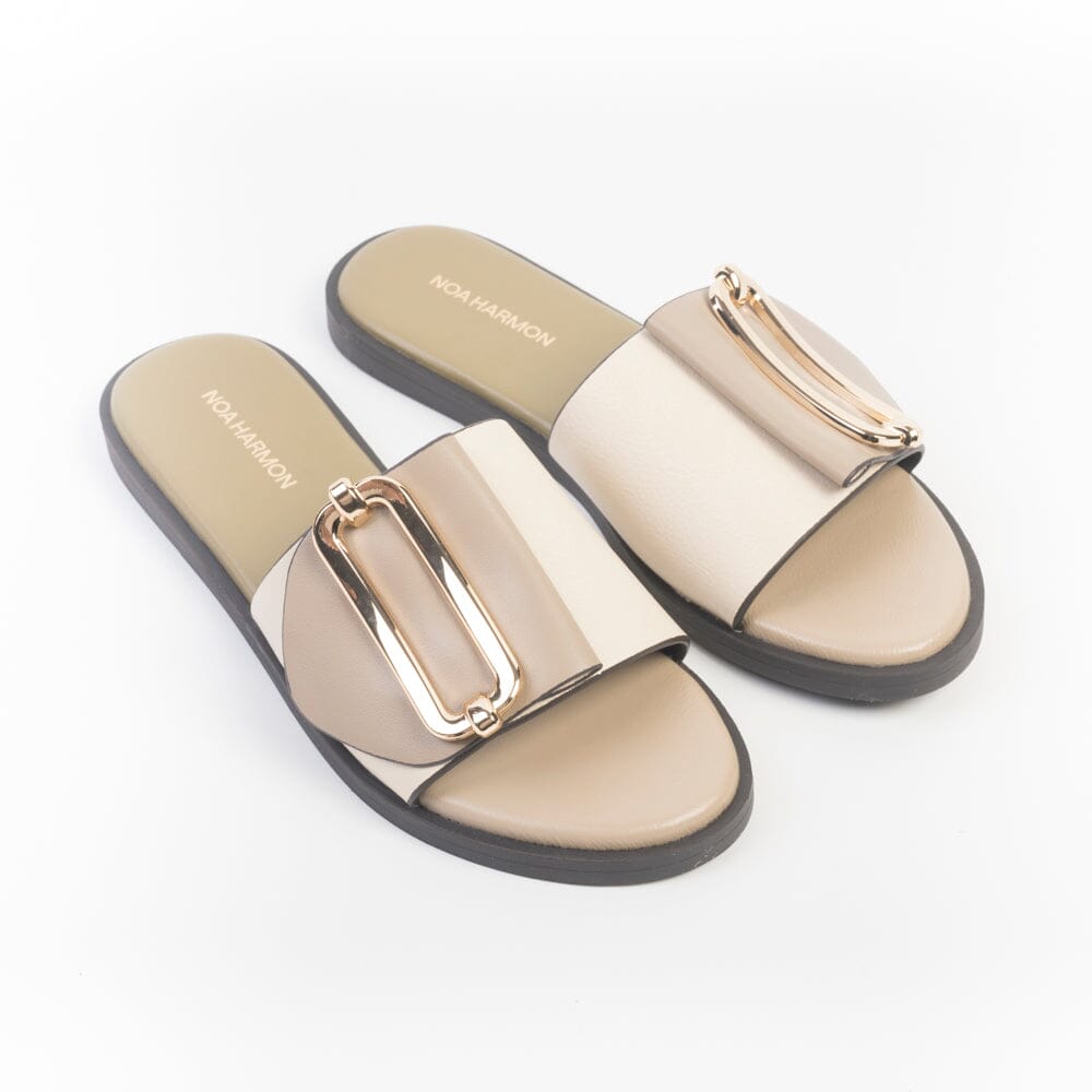 NOAH HARMON - Mules - Grape - 9979 - Multi Taupe Scarpe Donna NOAH HARMON - Collezione Donna