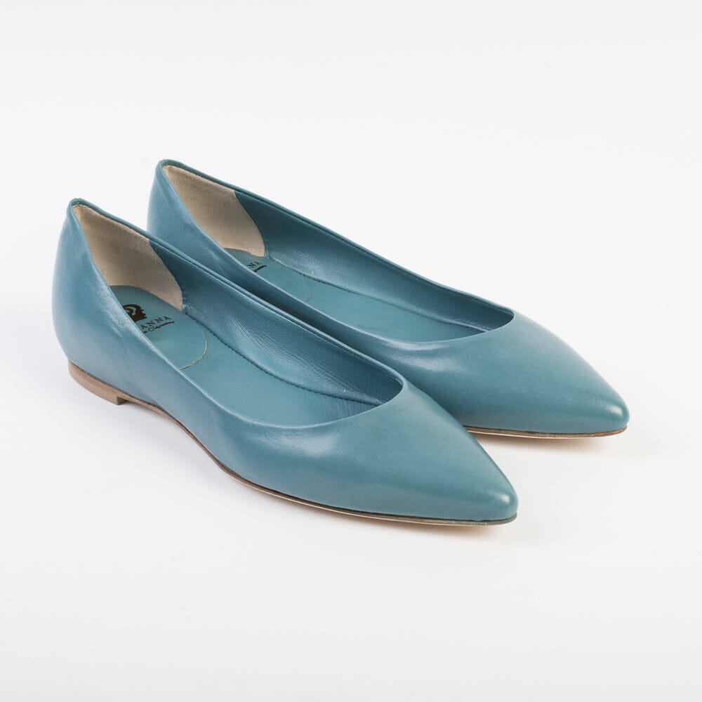 L' ARIANNA - Ballerina BL1011 - Arcadia Azzurro Scarpe Donna L'Arianna 