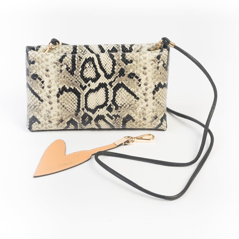 MOULIEBRE - Borsa a mano - Carlottina - Pitone Roccia Freddo Borse MOULIEBRE