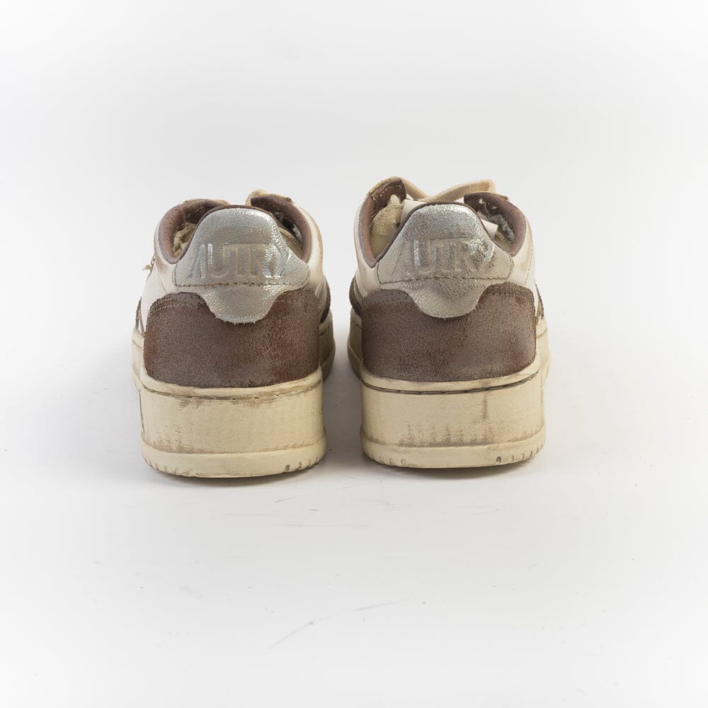 AUTRY - AVLW LS09 - Sneakers - Vintage Edition - Marrone Argento Scarpe Donna AUTRY - Collezione donna