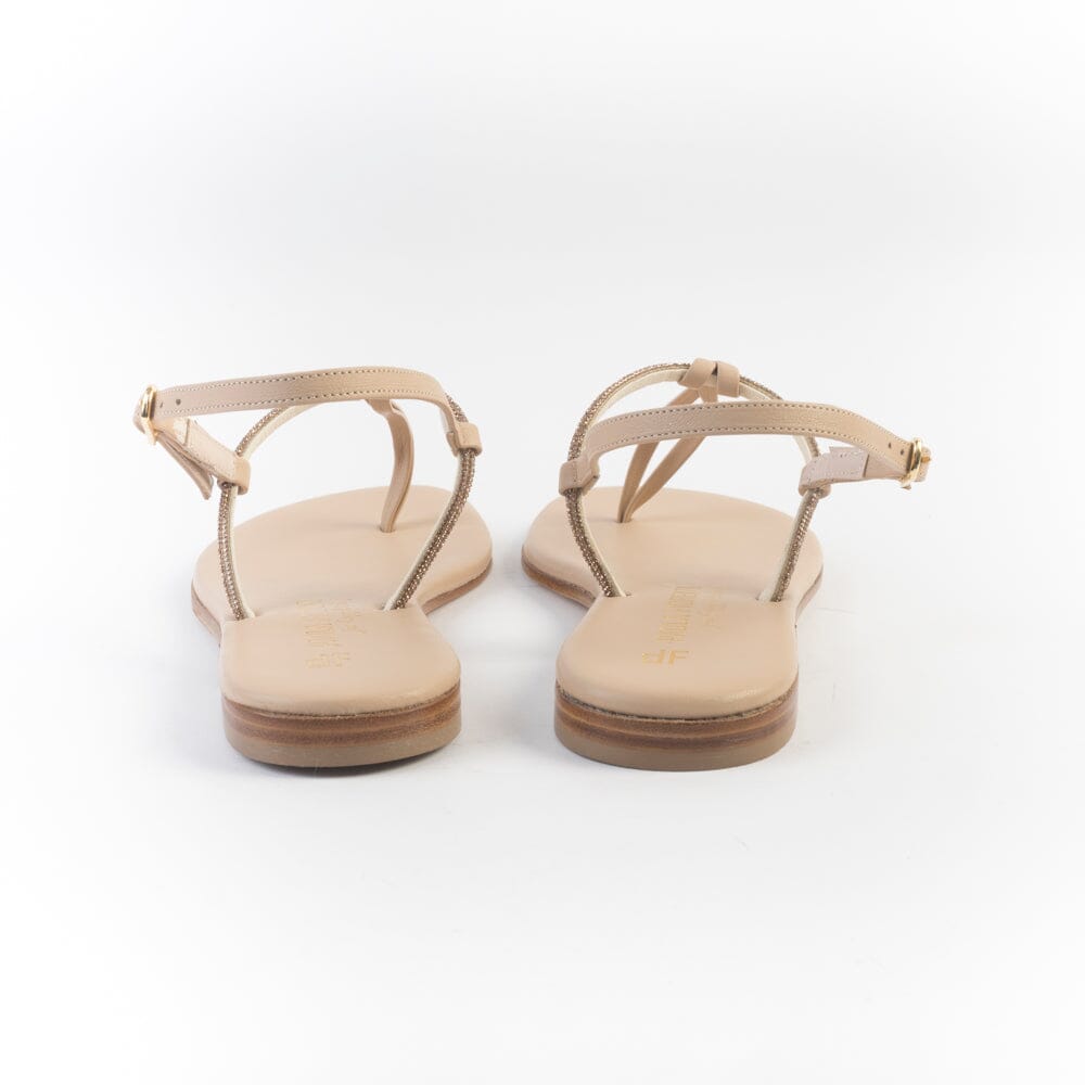 PAOLA FIORENZA - Sandali bassi infradito in microcristalli - FD05 - Ambra Scarpe Donna PAOLA FIORENZA