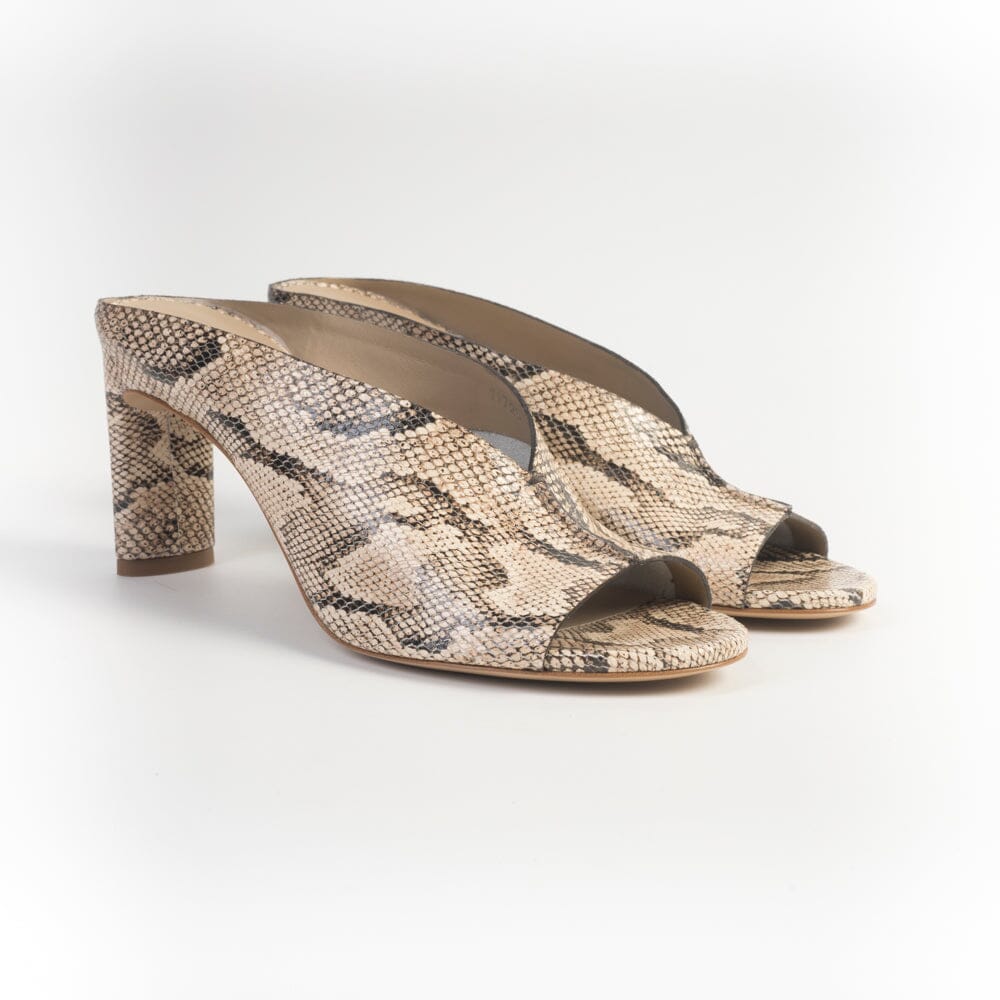 DEL CARLO - Mules - 11725 - Metis - Namibia Grano Scarpe Donna DEL CARLO