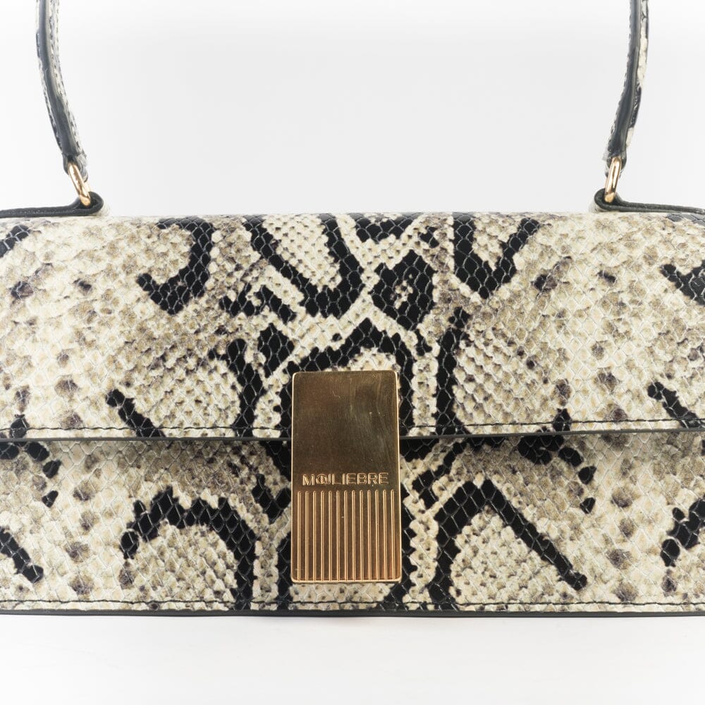 MOULIEBRE - Borsa a mano - Nina - Pitone roccia freddo Borse MOULIEBRE
