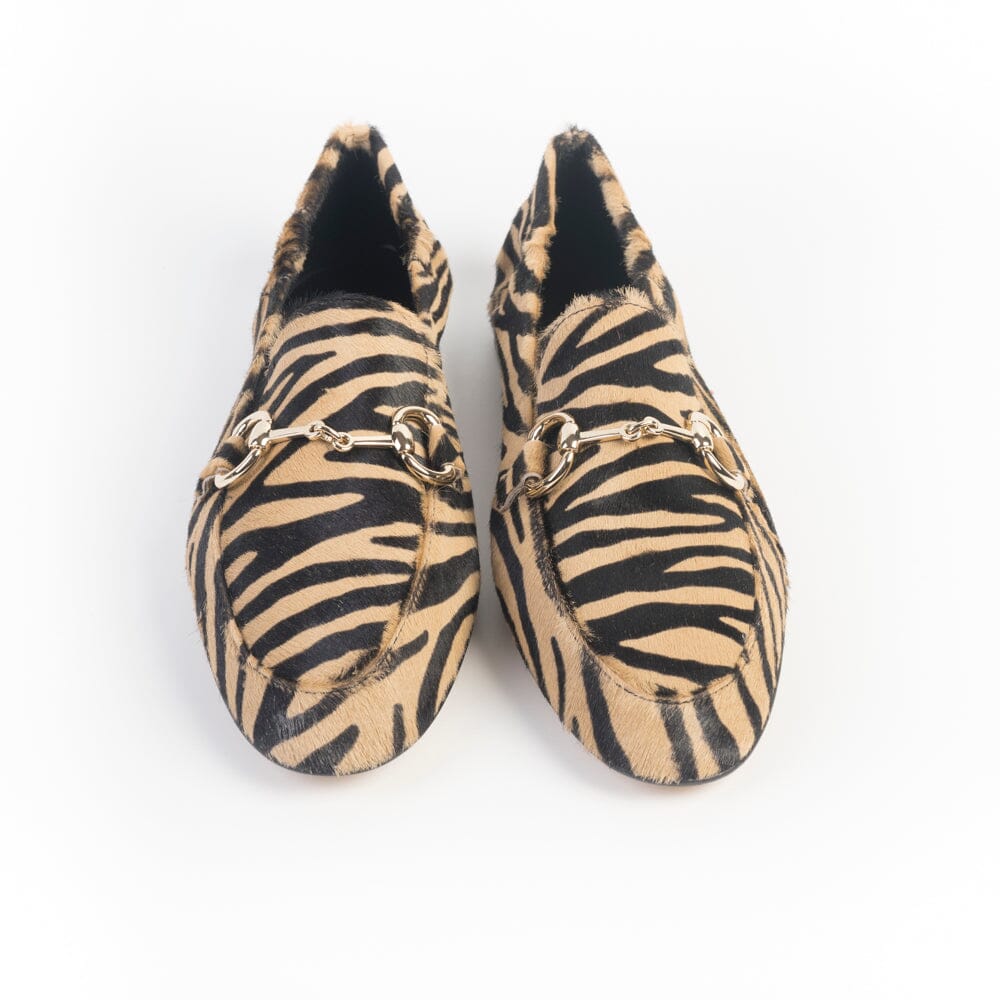 POMME D'OR - Mocassino 0160 - Zebra Cappuccino Scarpe Donna POMME D' OR