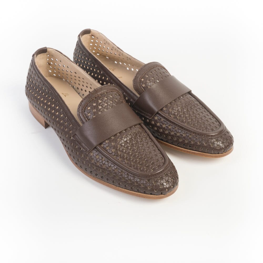 JUAN LACARCEL - Mocassino - X2575 - Natur Cacao Scarpe Donna JUAN LACARCEL - Collezione Donna