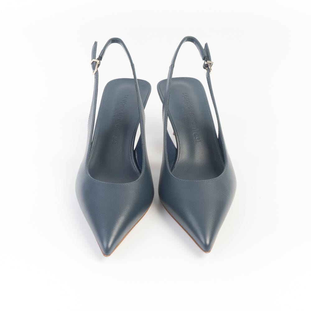 SERGIO LEVANTESI - Sling Back - EGLE6 - Cosmo Blu Scarpe Donna SERGIO LEVANTESI