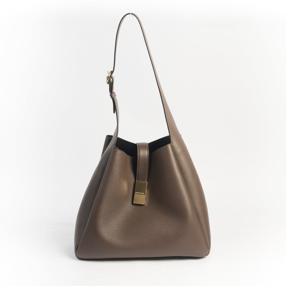 MOULIEBRE - Borsa a spalla - Teresa - Cioccolato Borse MOULIEBRE