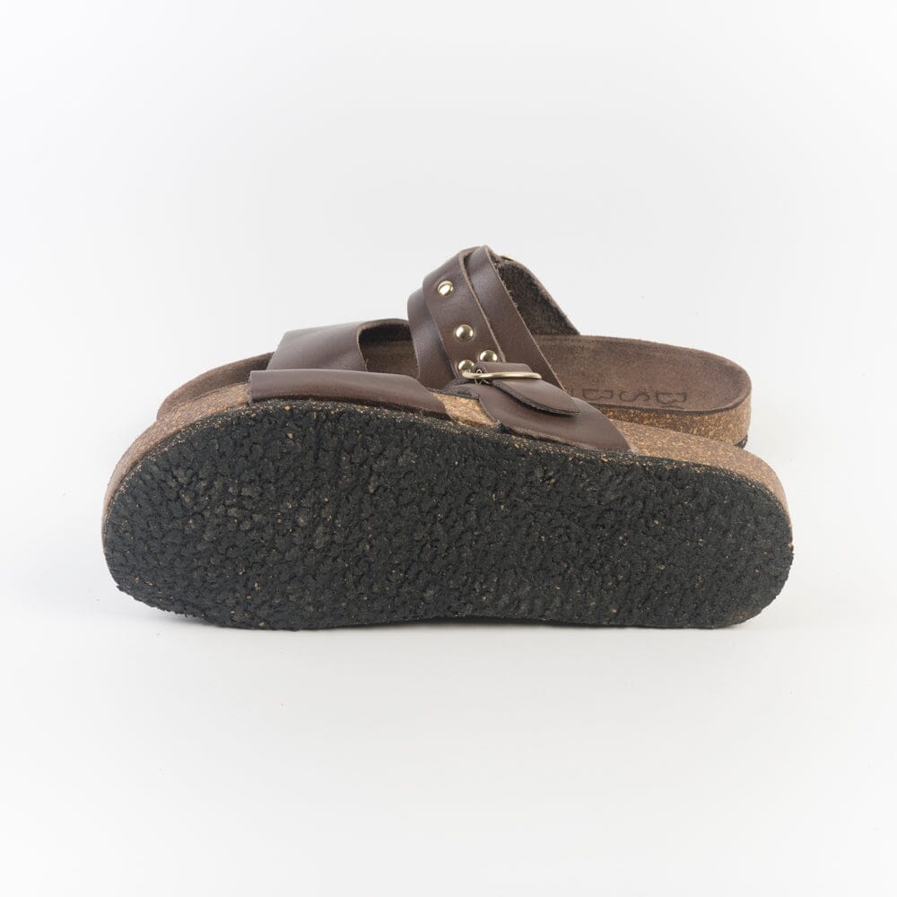 BOSABO - Sandali bassi - 497 - Vacchetta Testa di Moro Scarpe Donna BOSABO