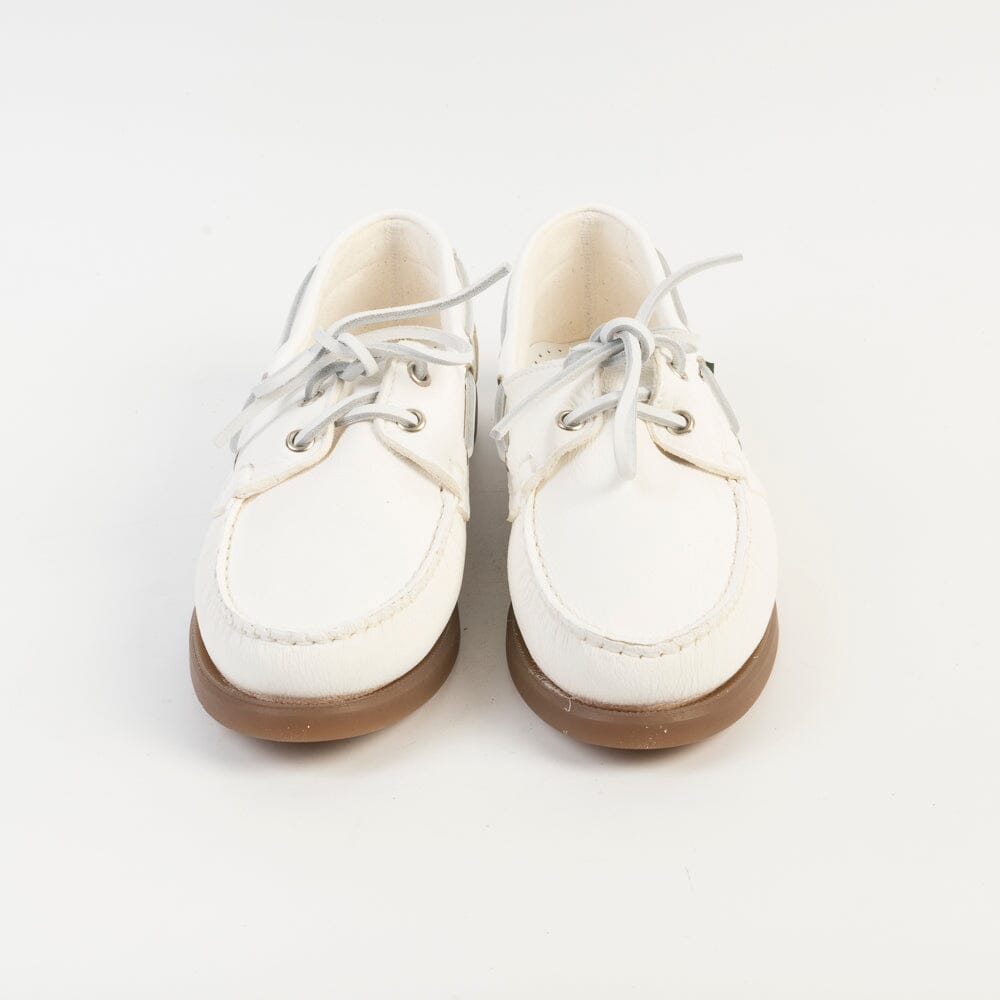 PARABOOT - BARTH F/MARINE - Scarpa da Barca - Allacciata 190854 - Cervo Bianco Scarpe Donna Paraboot
