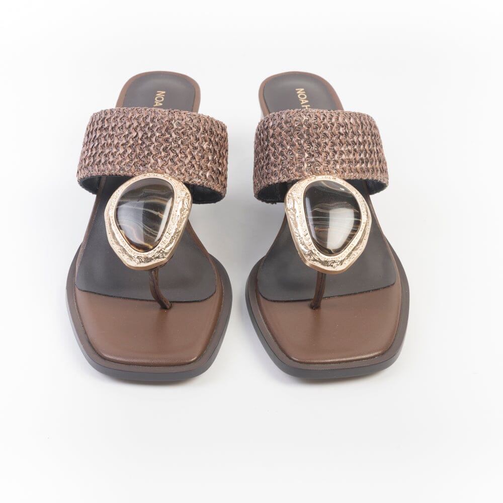 NOAH HARMON - Sandali con tacco - Jude - 9971 - Marrone Scarpe Donna NOAH HARMON - Collezione Donna