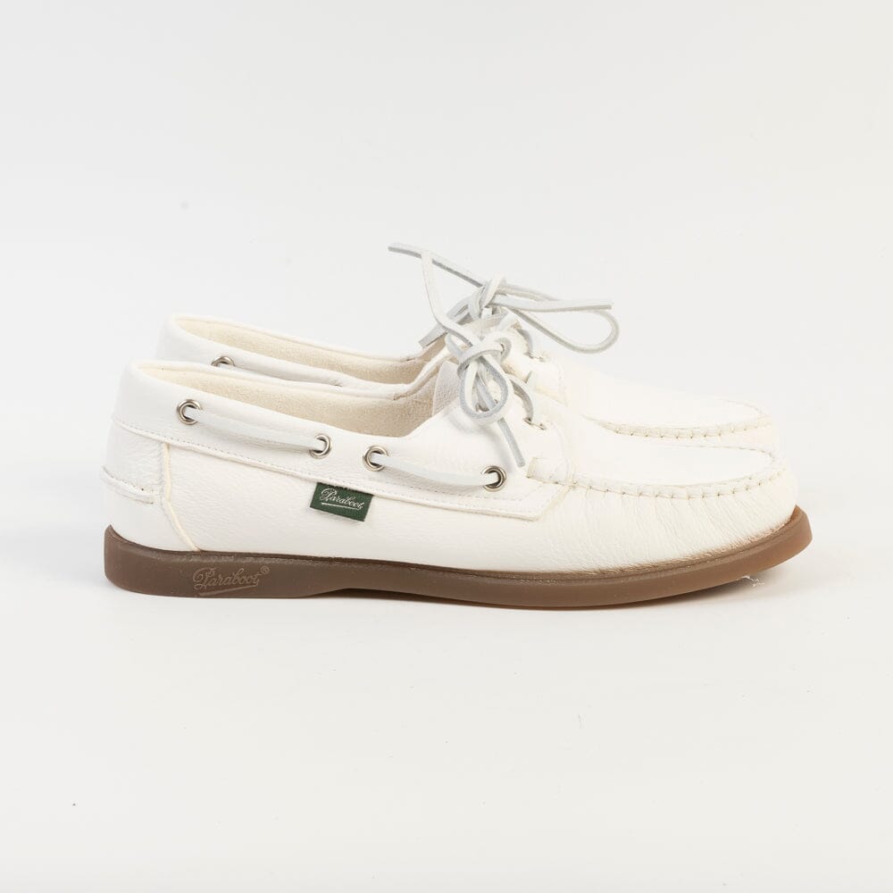 PARABOOT - BARTH F/MARINE - Scarpa da Barca - Allacciata 190854 - Cervo Bianco Scarpe Donna Paraboot