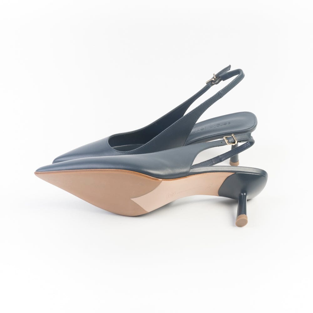 SERGIO LEVANTESI - Sling Back - EGLE6 - Cosmo Blu Scarpe Donna SERGIO LEVANTESI