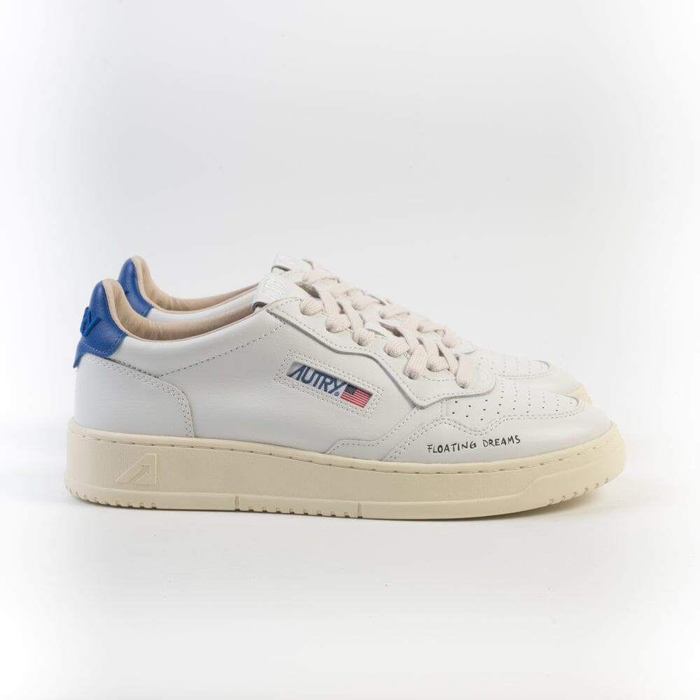 AUTRY - Sneakers Low Man - AULM DL01 - Bianco blu Scarpe Uomo AUTRY - Collezione uomo