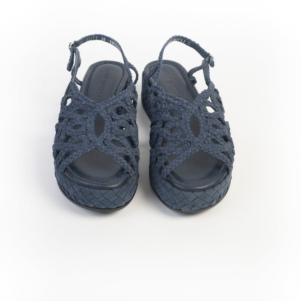 PONS QUINTANA - Sandali Zeppa - FORLI 11252 - Blu Scarpe Donna PONS QUINTANA
