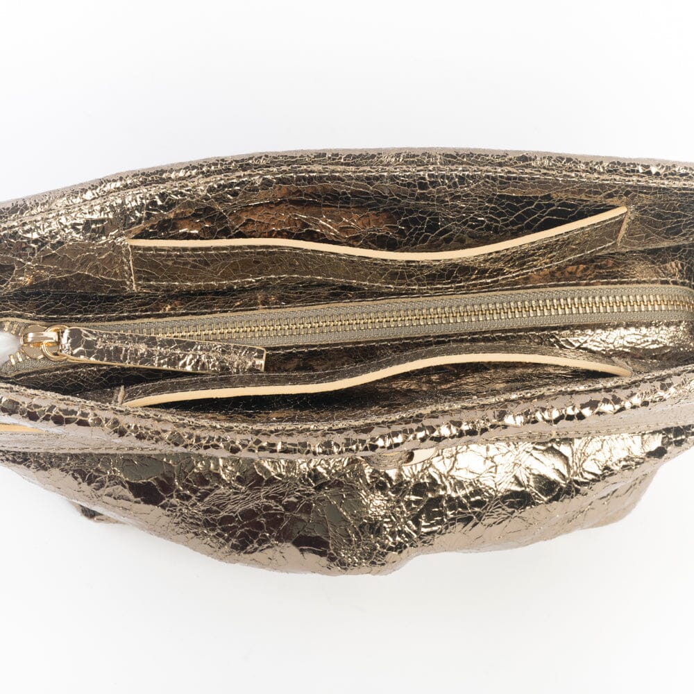 DEL CARLO - Borsa a mano - Anna Crack Pirite Borse Gianni Chiarini