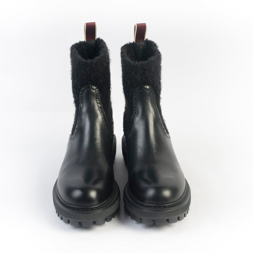 STURLINI - Stivaletto - D0605 - Lana Nero Scarpe Donna STURLINI