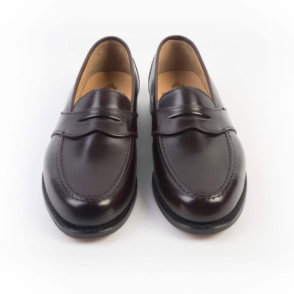 CROCKETT & JONES - Mocassino - Yale - 20296A - Cordovan Burgundy Scarpe Uomo CROCKETT & JONES