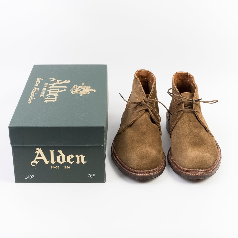 ALDEN - Polacco 1493 - Camoscio Snuff Scarpe Uomo Alden