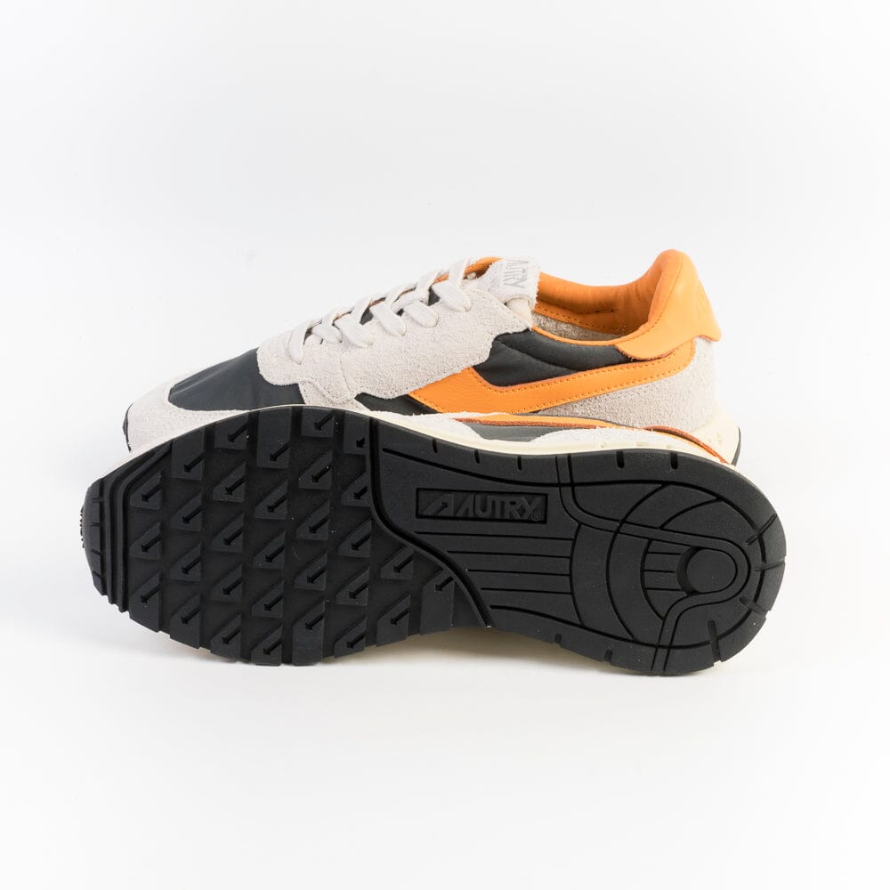 AUTRY Sneakers WWLM HN02 - Autry REELWIND - Nero Arancione Scarpe Uomo AUTRY - Collezione uomo