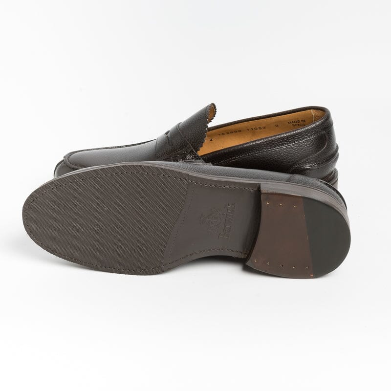 BERWICK 1707 - Moccasin - 11053 - Hammered Mouflon (vibram) Men's Shoes Berwick 1707