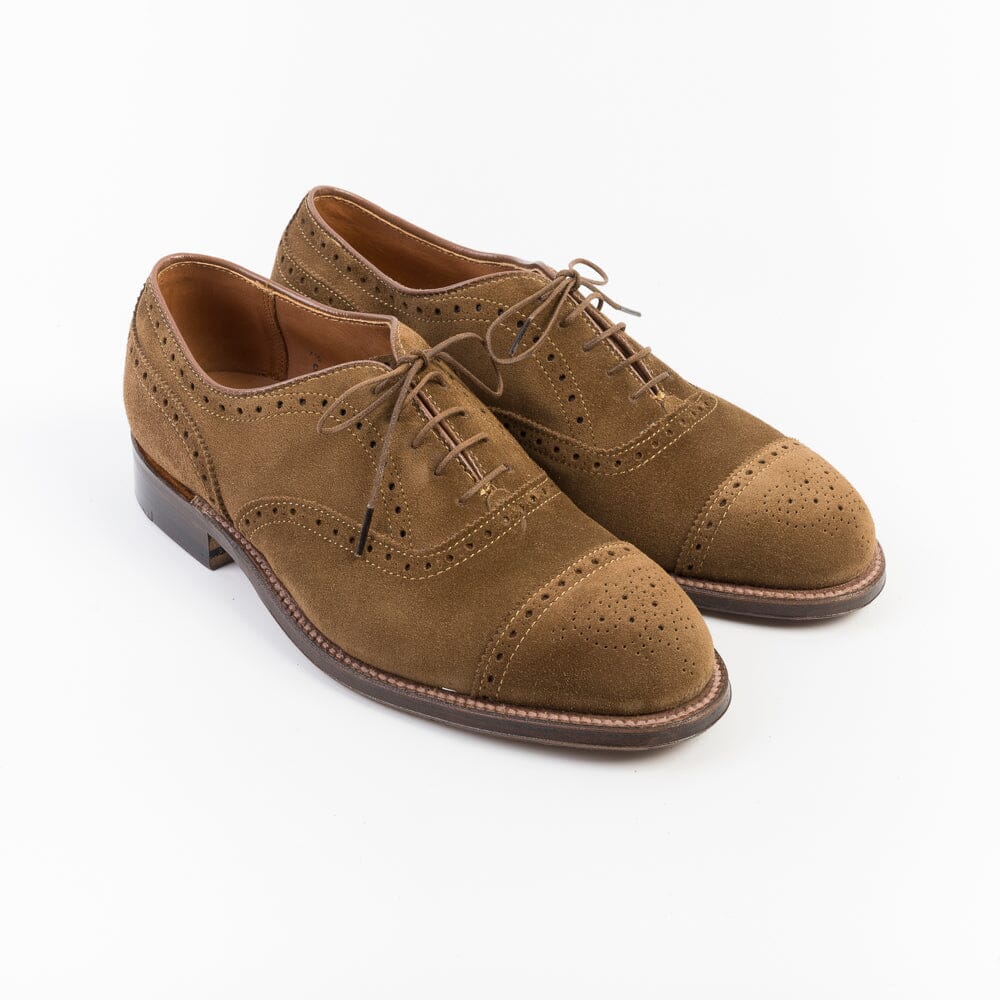 ALDEN - 51670 F - Francesina - Camoscio Snuff Scarpe Uomo Alden