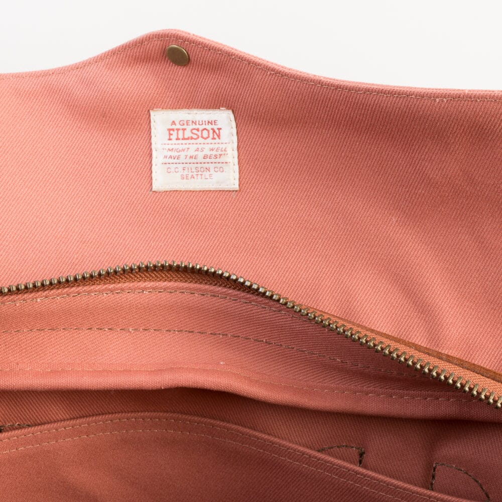 FILSON - G004 - Cedar Red Briefcase Accessori Uomo FILSON