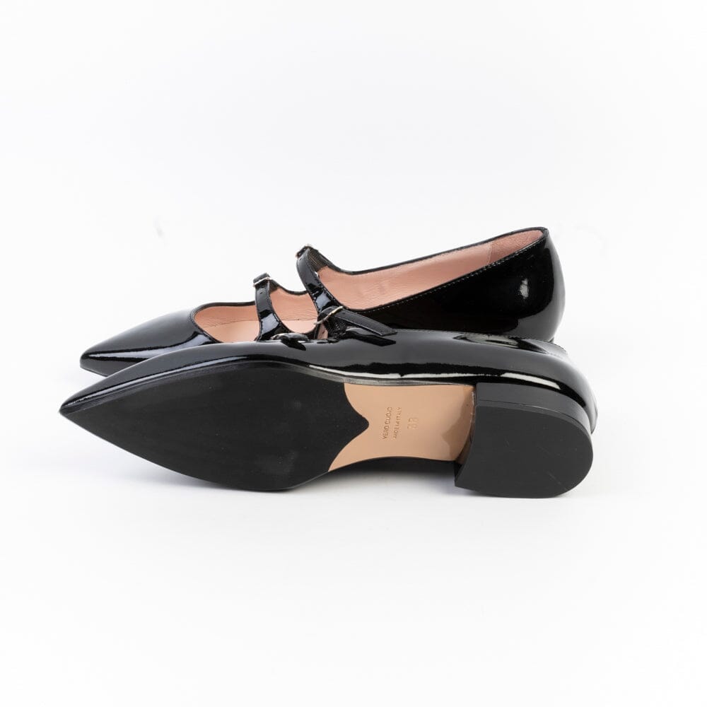 ANNA F. - Mary Jane - 1754 - Vernice Nero Scarpe Donna Anna F.