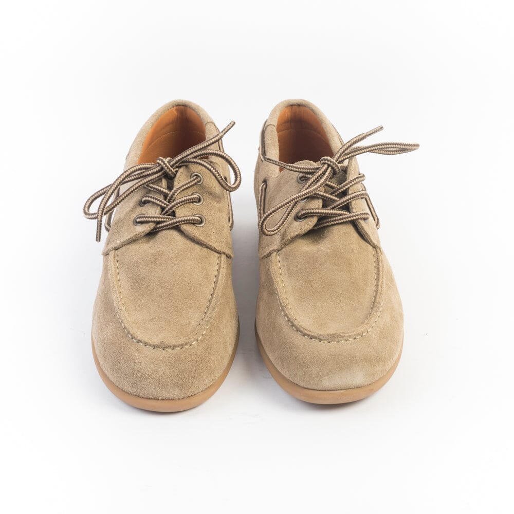 SEBAGO - Dockside Gary Jobson Suede - 781414W - Grigio Tortora Scarpe Uomo Sebago