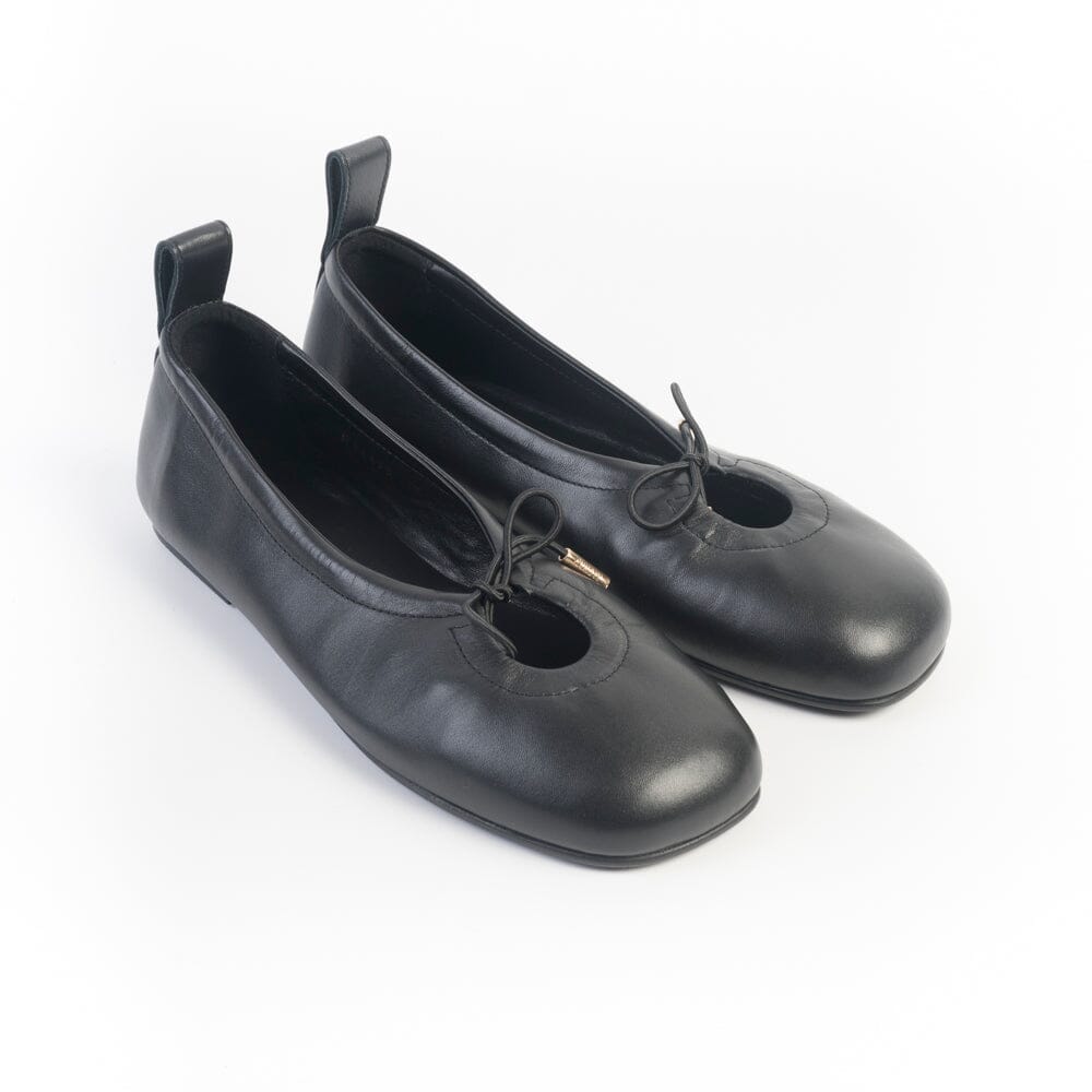 ALOHAS - Ballerina Rosalind - Pelle nero Scarpe Donna ALOHAS
