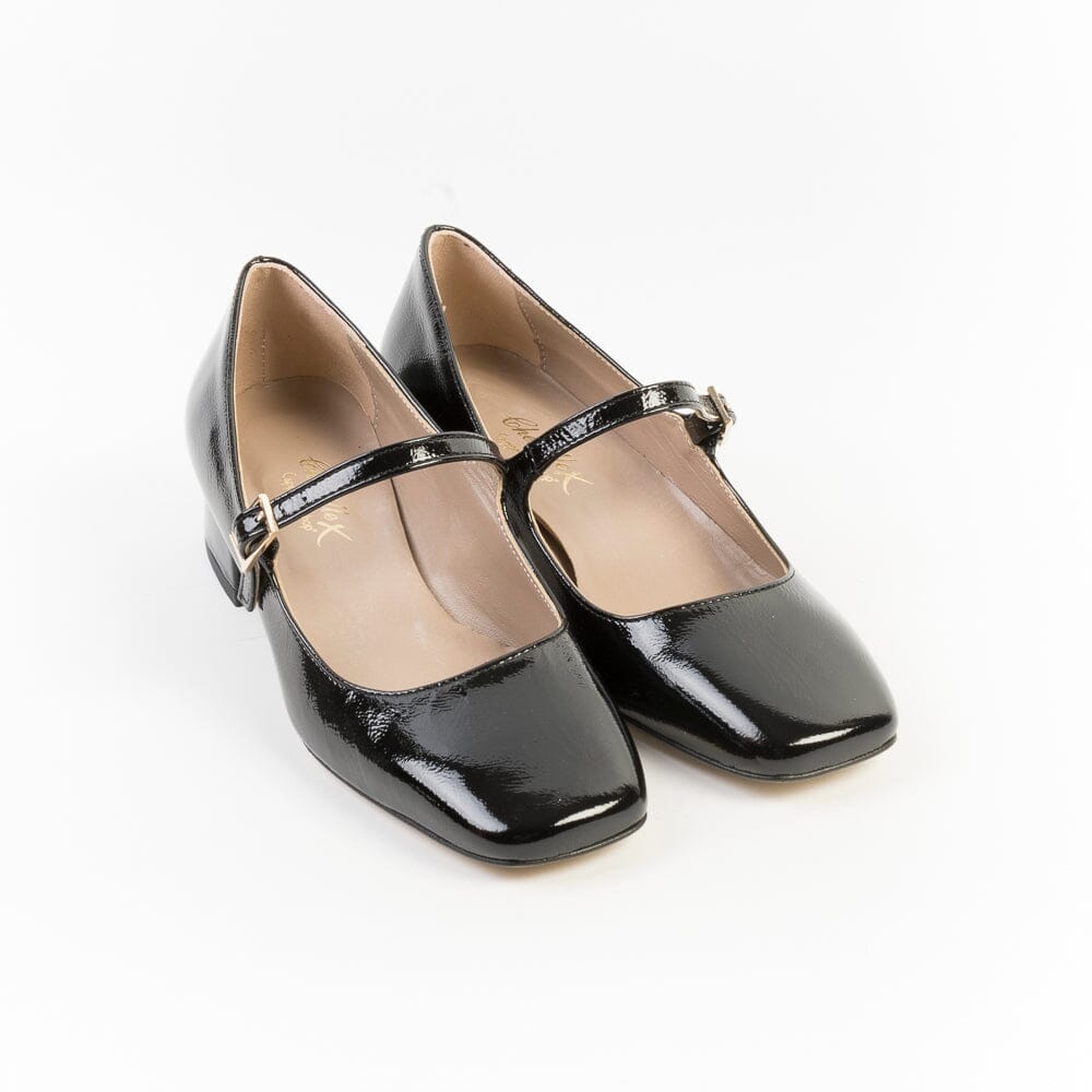 CHEVILLE - Mary Jane - Fiamma - Naplak nero Scarpe Donna CHEVILLE
