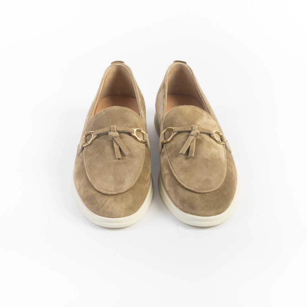 HENDERSON - Mocassino - ZOE - Camoscio Sigaro Scarpe Donna HENDERSON - Collezione Donna