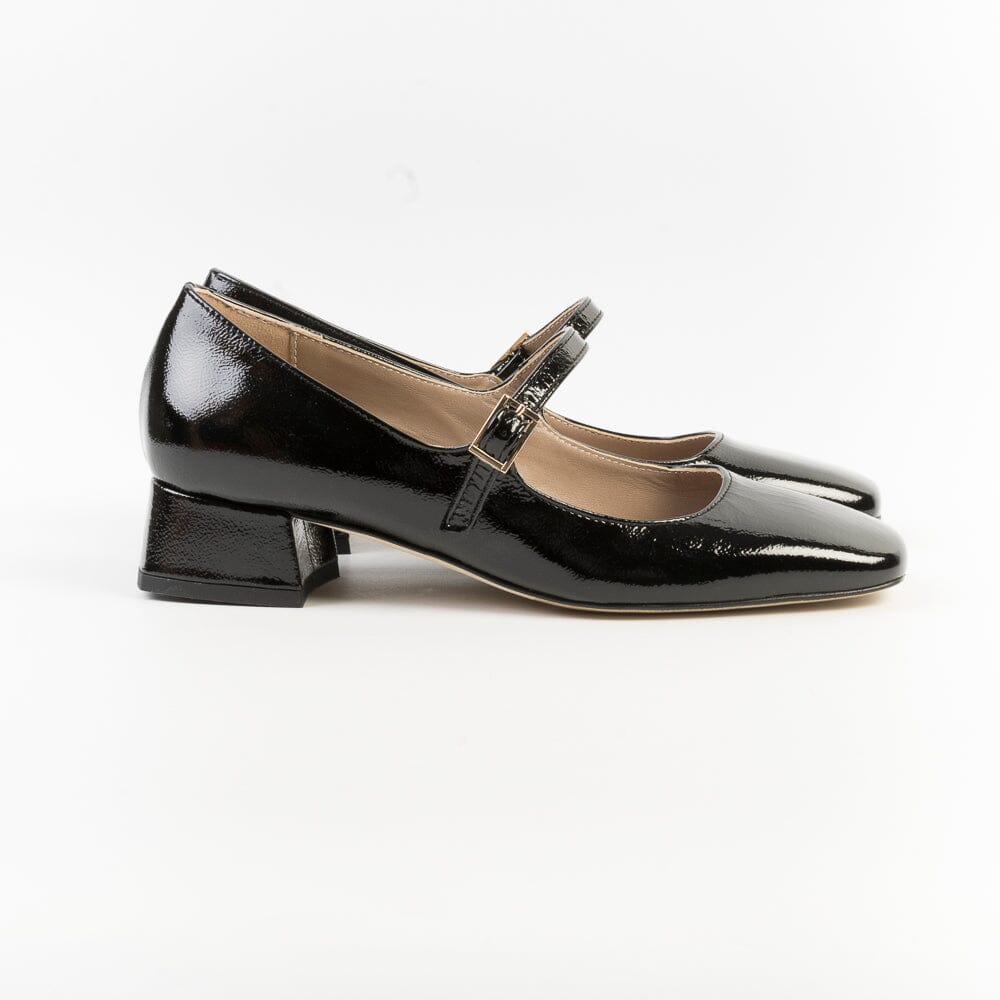 CHEVILLE - Mary Jane - Fiamma - Naplak nero Scarpe Donna CHEVILLE