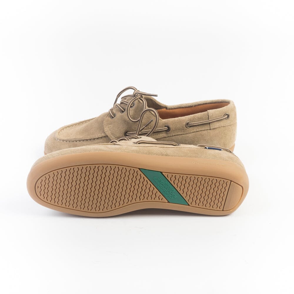SEBAGO - Dockside Gary Jobson Suede - 781414W - Grigio Tortora Scarpe Uomo Sebago