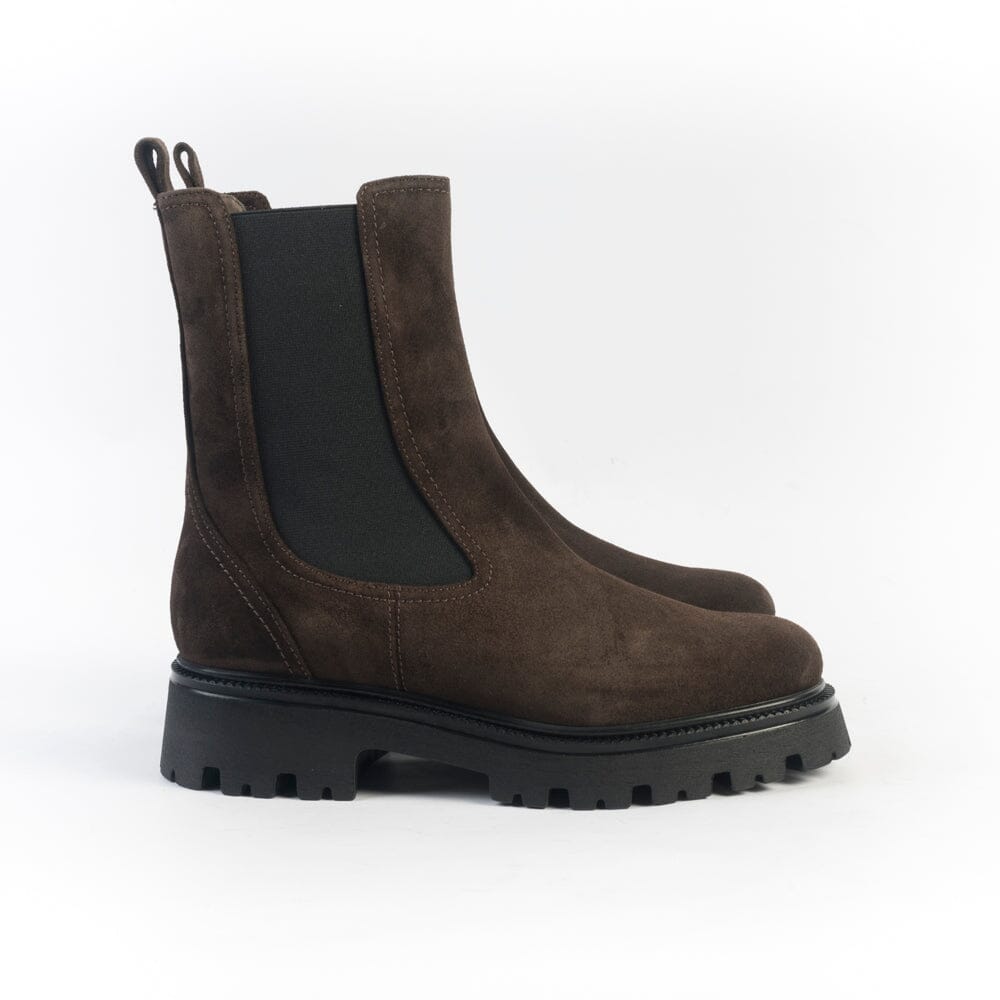 CappellettoShop - Stivaletto Beatles - S3501 - Fox Ebano Scarpe Donna CAPPELLETTO 1948