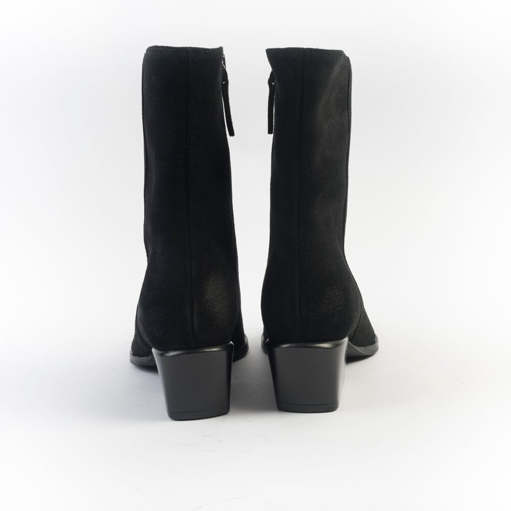 POESIE VENEZIANE - Texano - LUZ 20 - Camoscio nero Scarpe Donna POESIE VENEZIANE