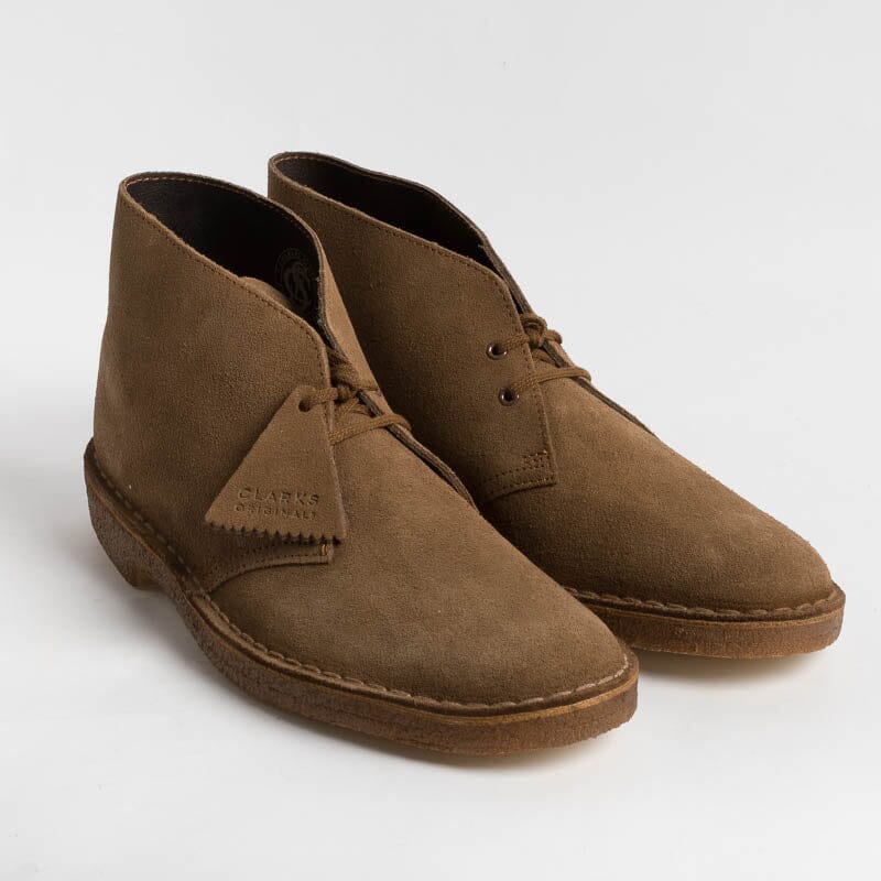 CLARKS - Polacco - Cola - Camoscio Cola